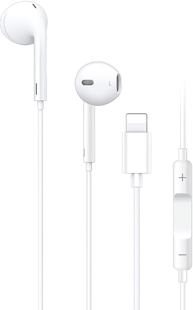 Yesido YH-20 Noise Cancelling Earphones for iPhone | White