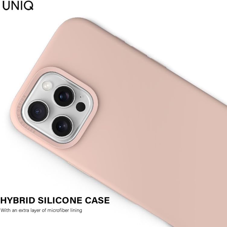 UNIQ HYBRID IPHONE 16 PRO (2024) 6.3 MAGCLICK CHARGING LINO HUE - BLUSH