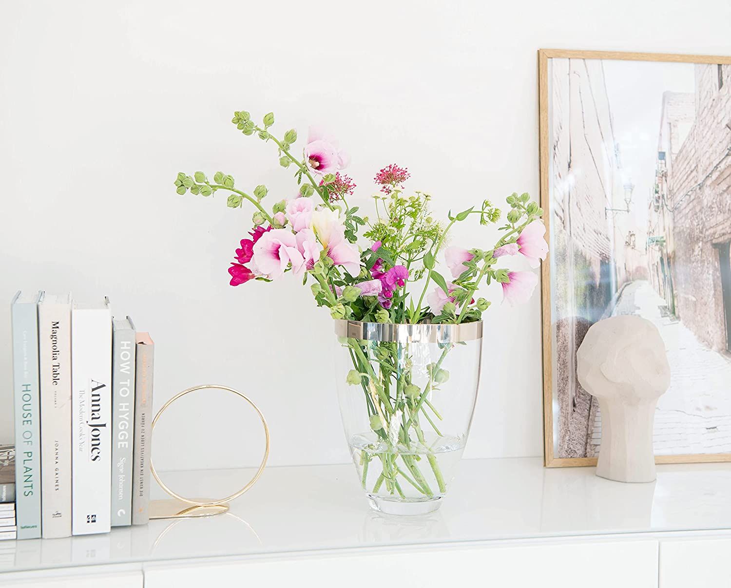 مزهرية كريستال 20 سم من Edzard Charlotte - أنيقة وفاخرة