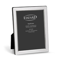 إطار صور مطلي فضة 13×18 سم من Edzard Salerno - أنيق وفاخر