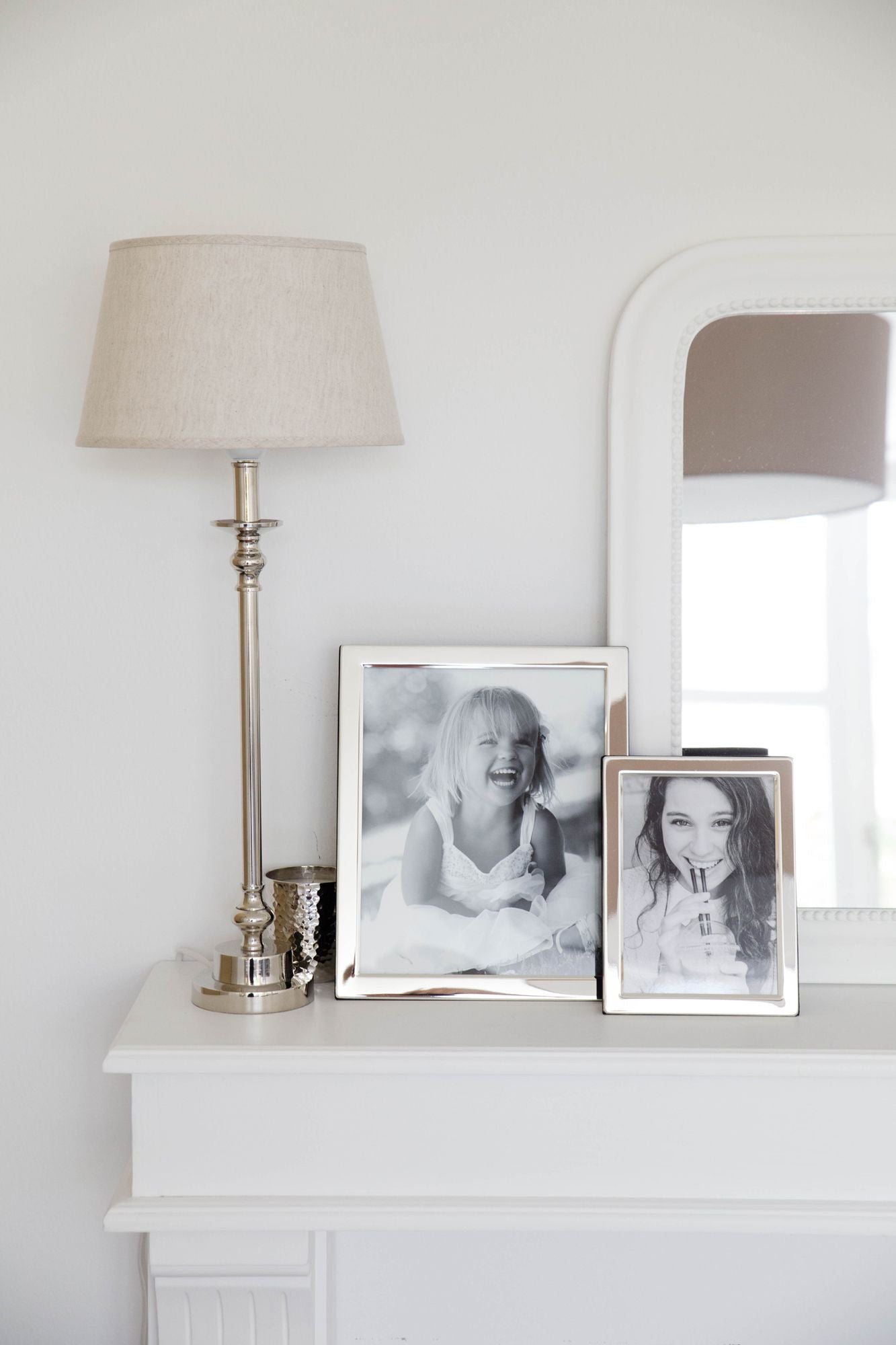 إطار صور مطلي فضة 20×25 سم من Edzard Salerno - فاخر وأنيق