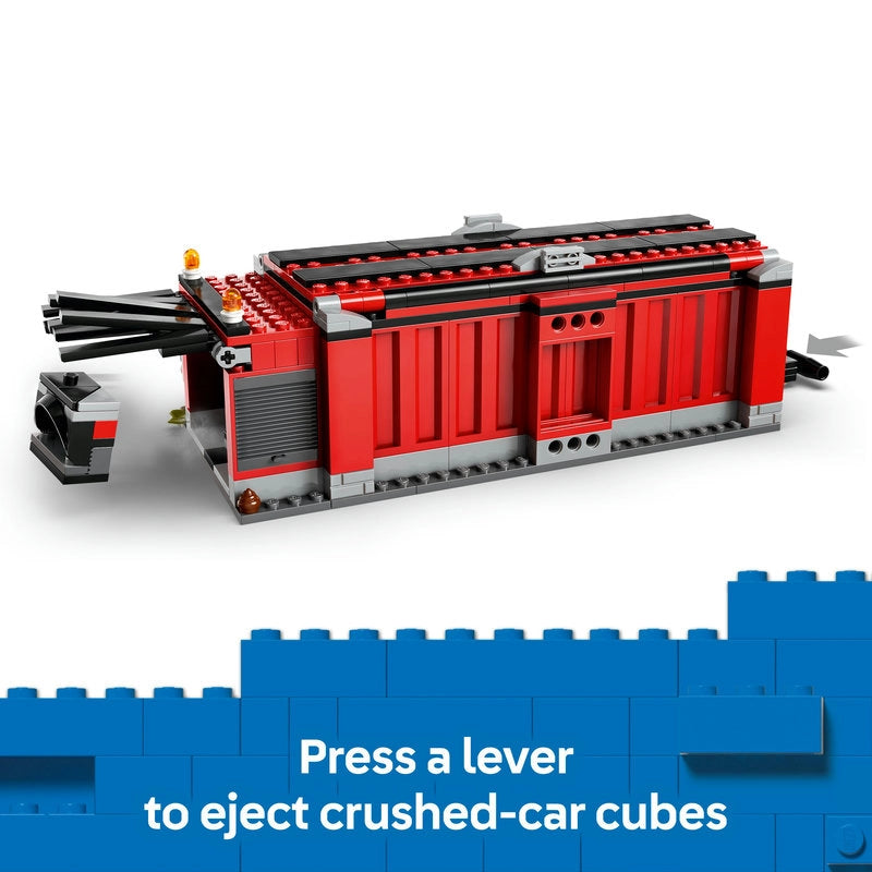 LEGO City Scrap Yard with Cars – 871 Pieces | Set 60472