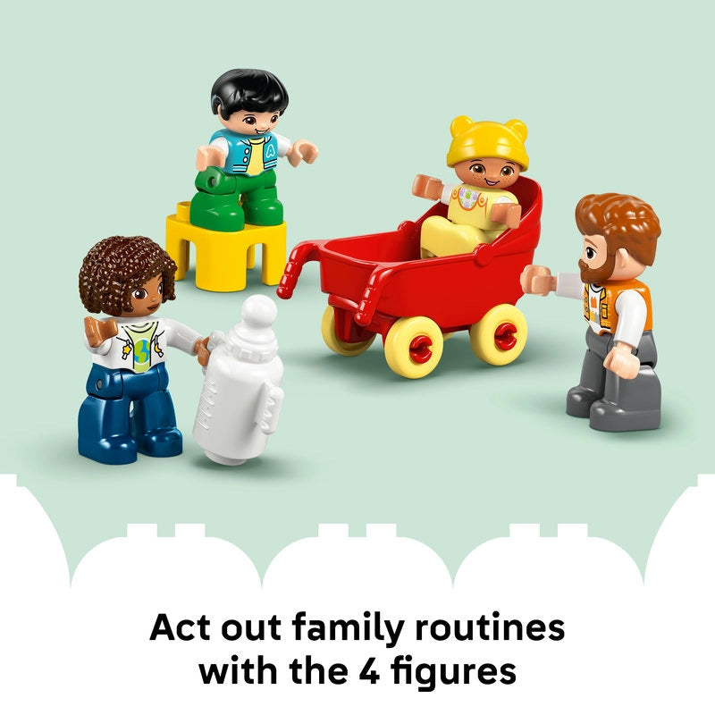 LEGO DUPLO 3 in 1 Modern Family House with Figures – 166 Pieces | Set 10470