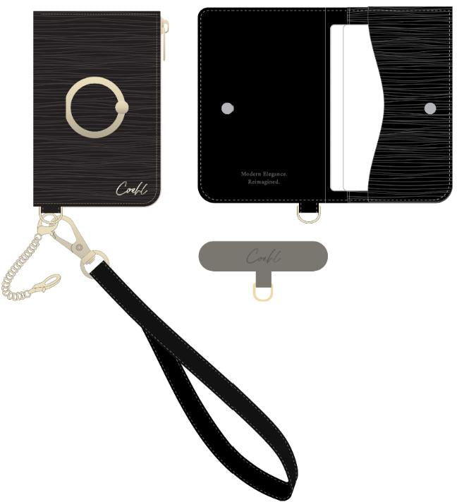 UNIQ Coehl Mirelle Magnetic Wallet With Wrist Strap