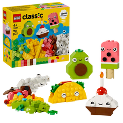 LEGO Classic Creative Food Friends – 150 Pieces | Set 11039