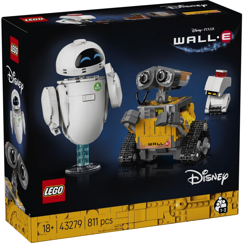 LEGO Disney WALL-E و EVE 43279 – 811 قطعة
