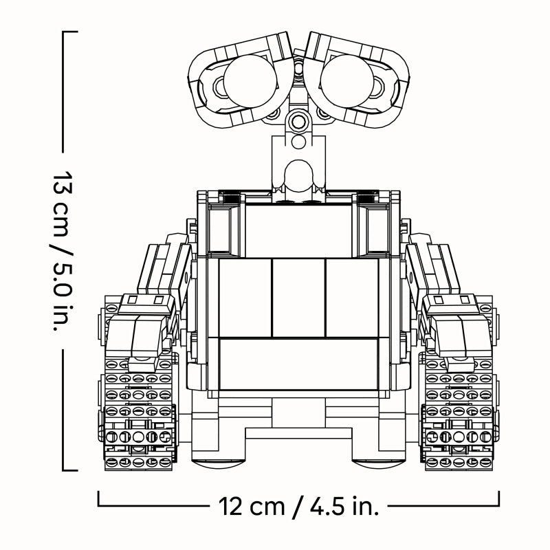 LEGO Disney WALL-E و EVE 43279 – 811 قطعة