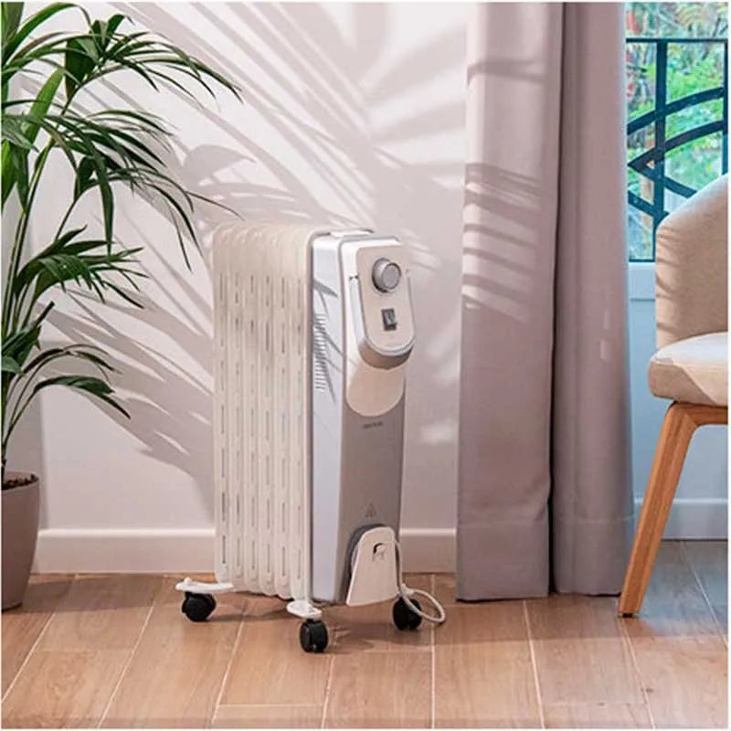 Cecotec ReadyWarm 7000 Space 360 Electric Oil Radiator 7 Fins - 1500W White