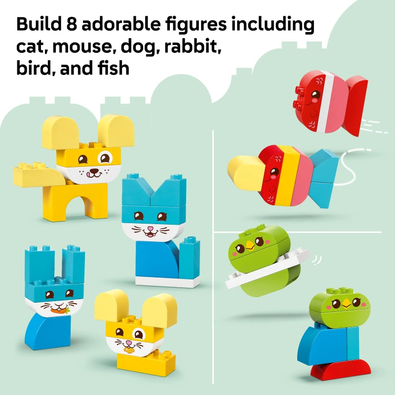 LEGO DUPLO 3 in 1 Creative Cute Pets – 24 Pieces | Set 10477