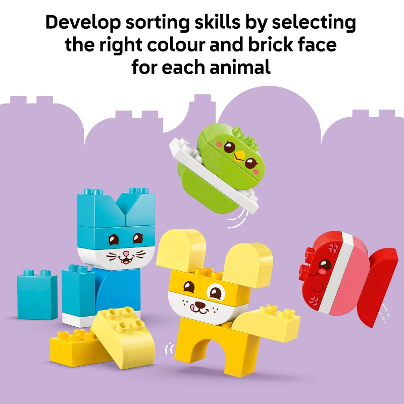 LEGO DUPLO 3 in 1 Creative Cute Pets – 24 Pieces | Set 10477