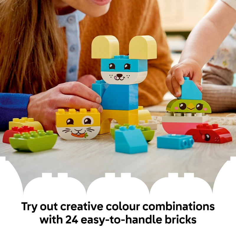 LEGO DUPLO 3 in 1 Creative Cute Pets – 24 Pieces | Set 10477
