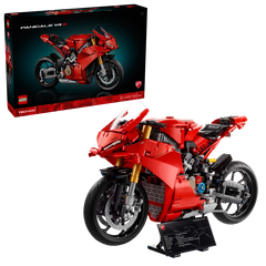 LEGO Technic Ducati Panigale V4 S Motorcycle – 1603 Pieces | Set 42202