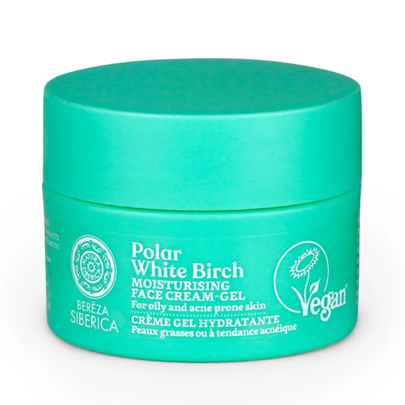Natura Siberica Polar White Birch Face Cream-Gel – 50ml