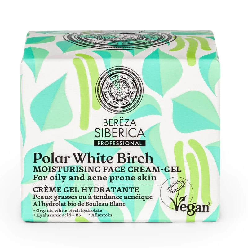 Natura Siberica Polar White Birch Face Cream-Gel – 50ml