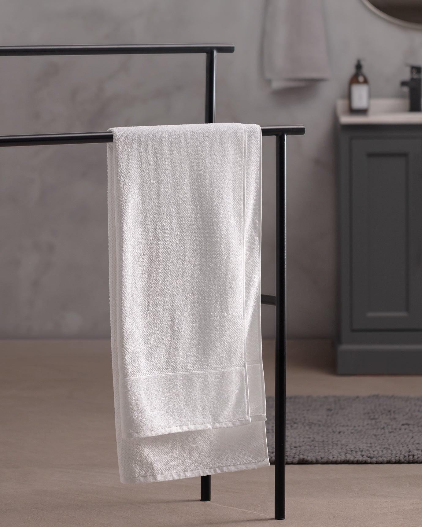 Riz Jacquard Bath Towel - Madame Coco JO