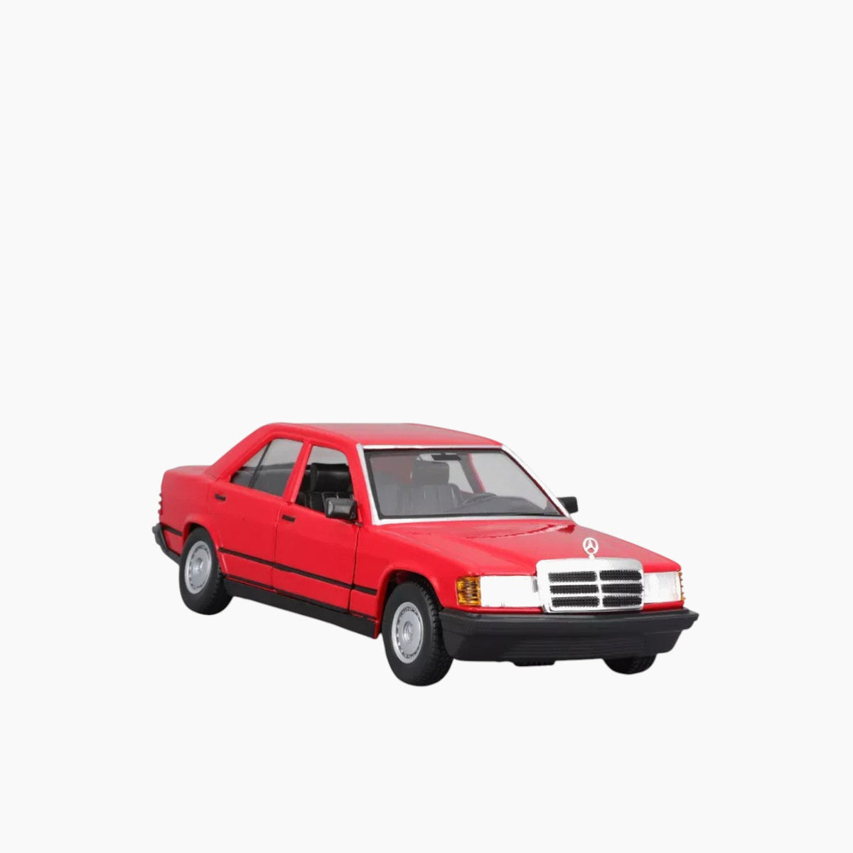 Maisto 1987 Mercedes-Benz 190E Die-Cast Model Car – 1:25 Scale
