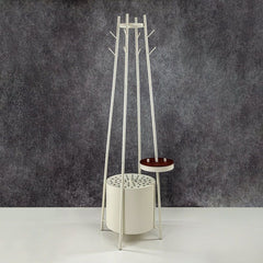 Almarjan Multi Clothes Rack with Incense Holder - Beige
