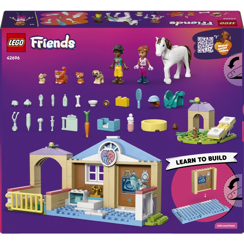 LEGO Friends عيادة بيطرية 42696 – 141 قطعة