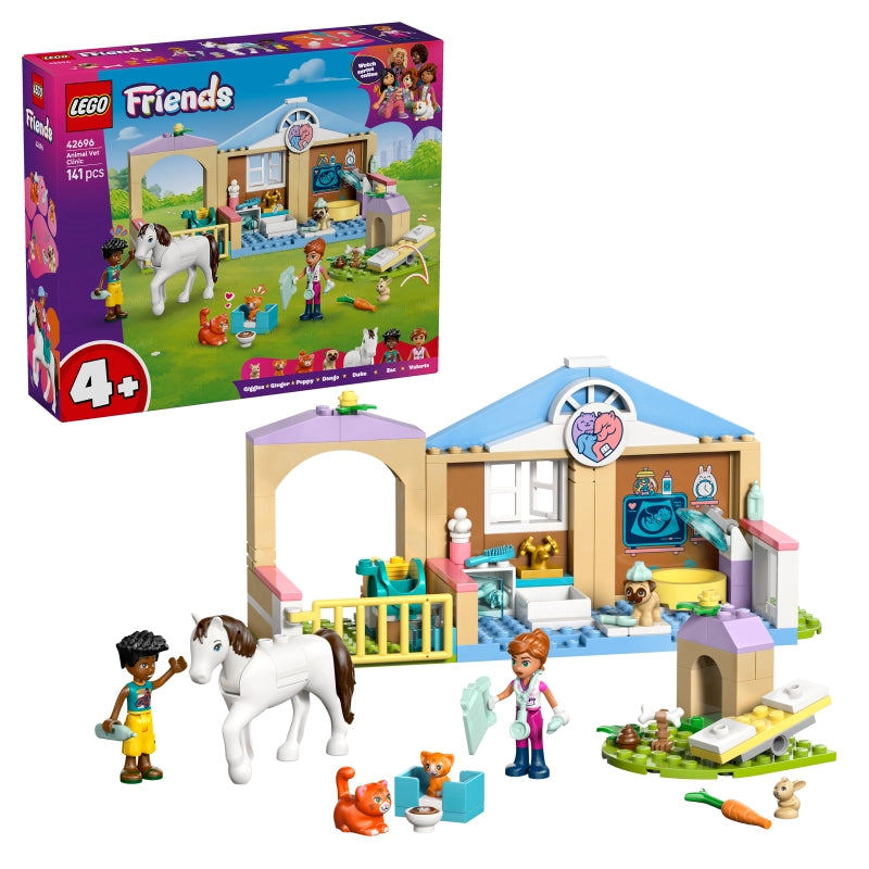 LEGO Friends عيادة بيطرية 42696 – 141 قطعة