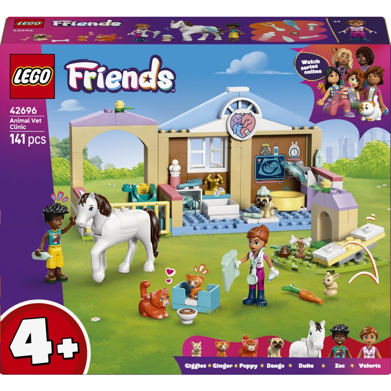 LEGO Friends عيادة بيطرية 42696 – 141 قطعة
