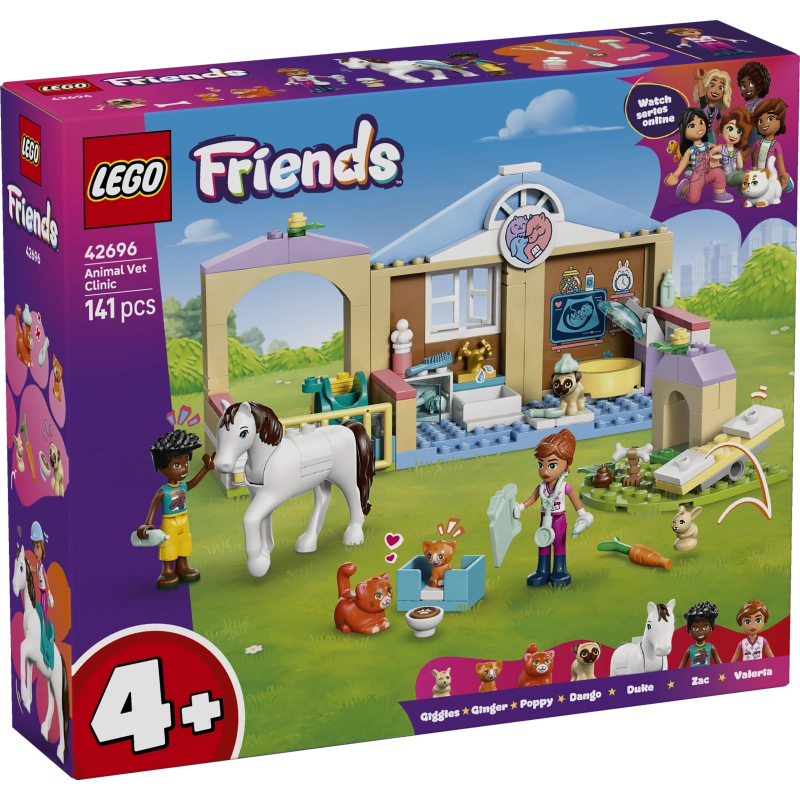 LEGO Friends عيادة بيطرية 42696 – 141 قطعة