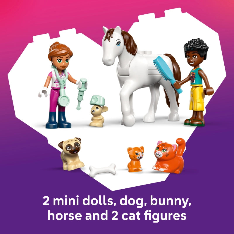 LEGO Friends عيادة بيطرية 42696 – 141 قطعة