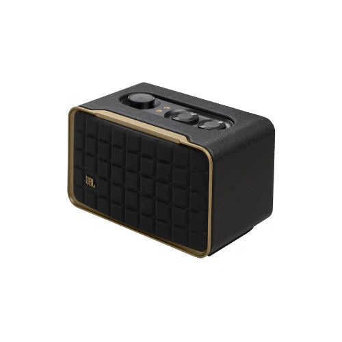 JBL Authentics 500 Retro Bluetooth Speaker with Built-in Battery - Black