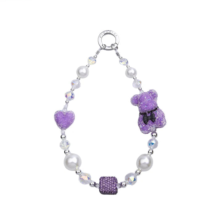 PICOCICI Bear Love Cute Phone Charm - Stylish Wristband