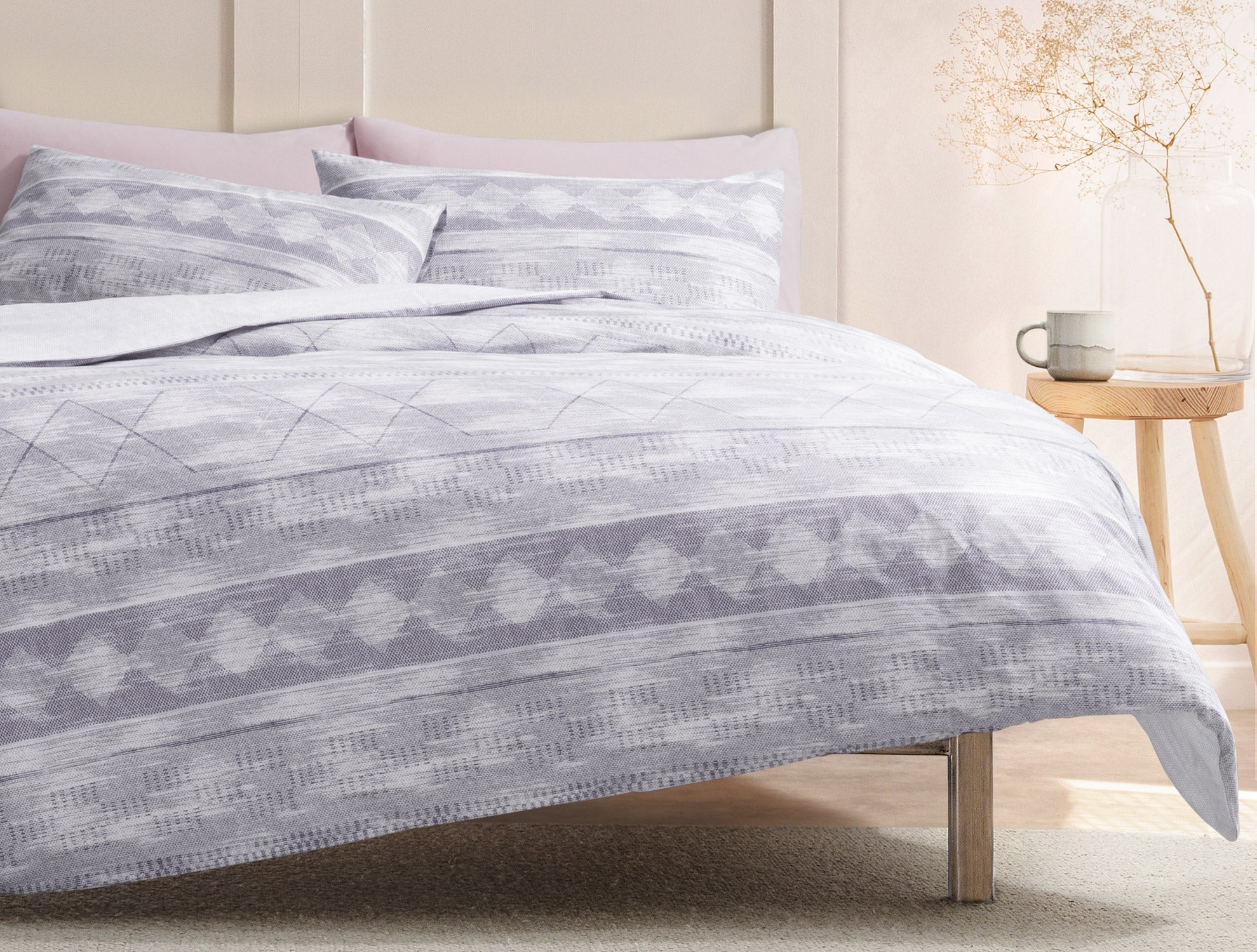 Dash Single Size Ranforce Duvet Cover Set - Fitted - Madame Coco JO