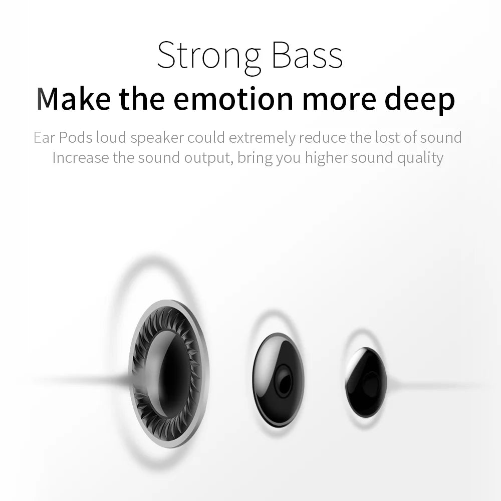 سماعات أذن سلكية جوي روم مقاس 3.5 مم - صوت عالي الجودة