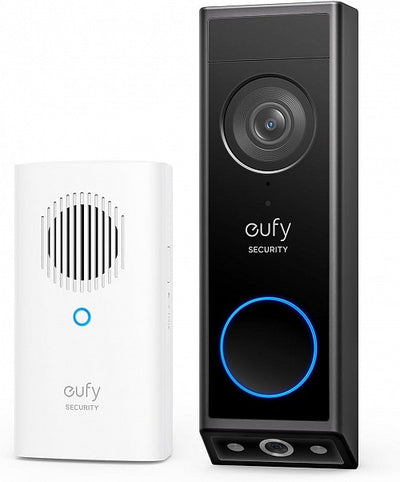 Anker Eufy Security Video Doorbell E340 Dual Camera With Edge HomeBase Mini