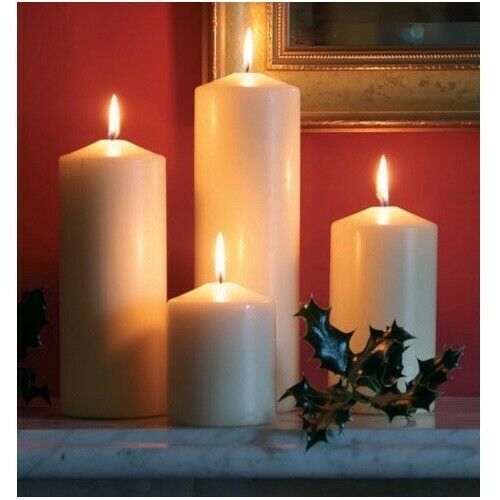 شمعة كبيرة غير معطرة من Price's - 25×8 سم