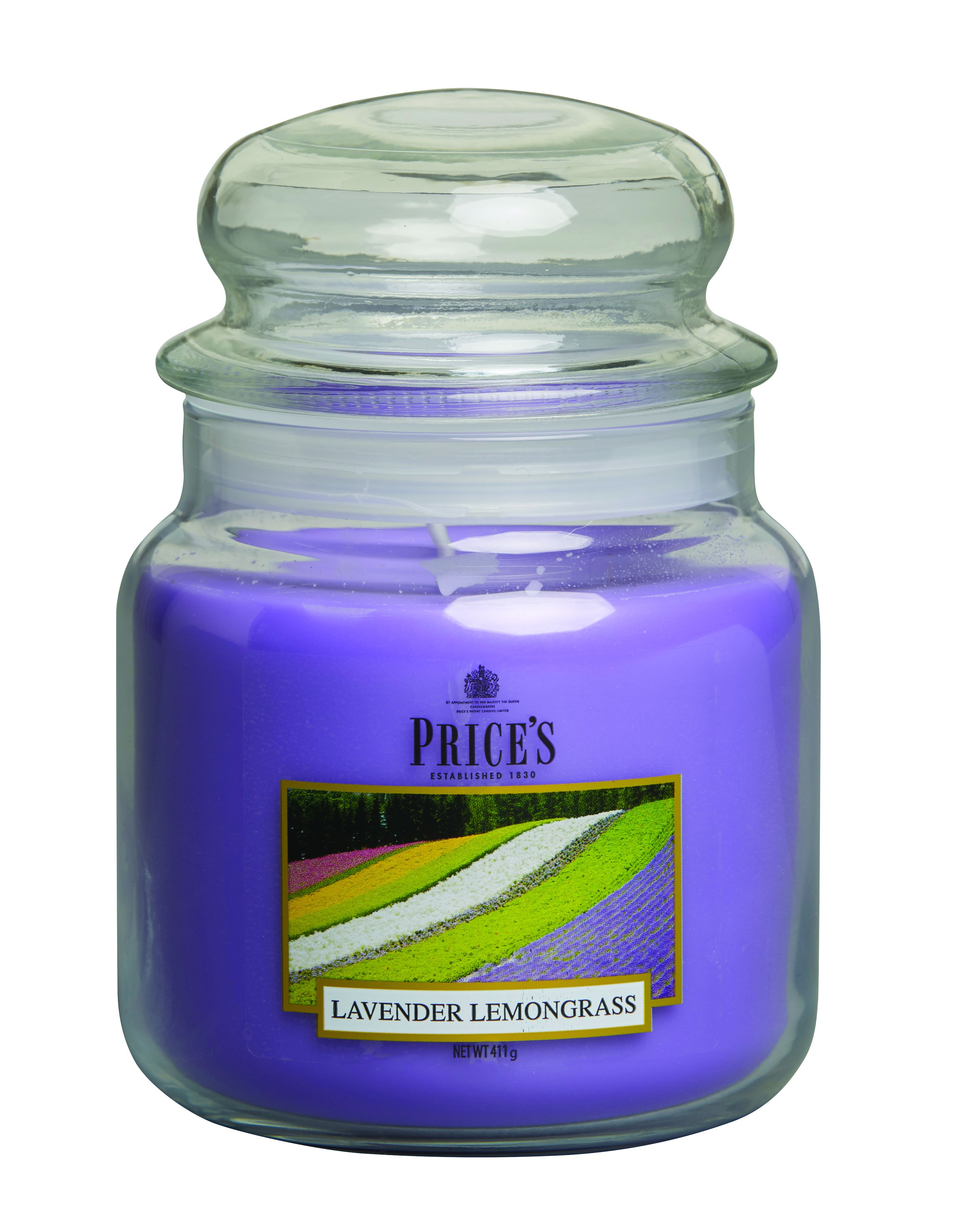 Price’s Medium Scented Candle Jar – Stylish & Fragrant