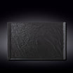 Wilmax SlateStone Rectangular Plate 38x24cm - Black