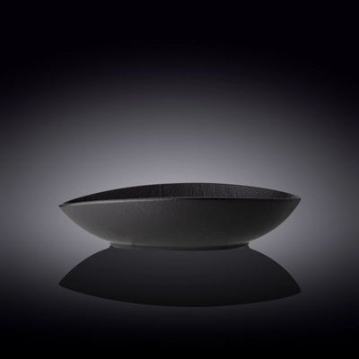 Wilmax SlateStone Oval Bowl 30×19cm - Black