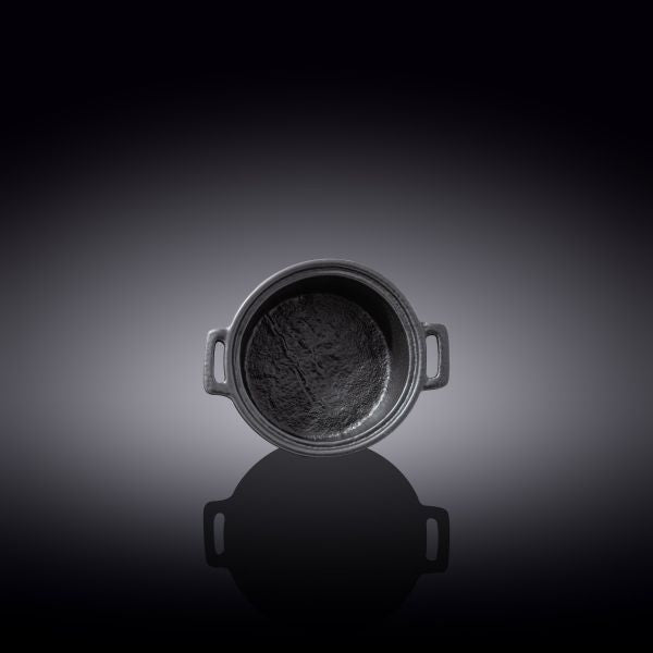 طبق فرن 10×3.7 سم من Wilmax SlateStone - أسود