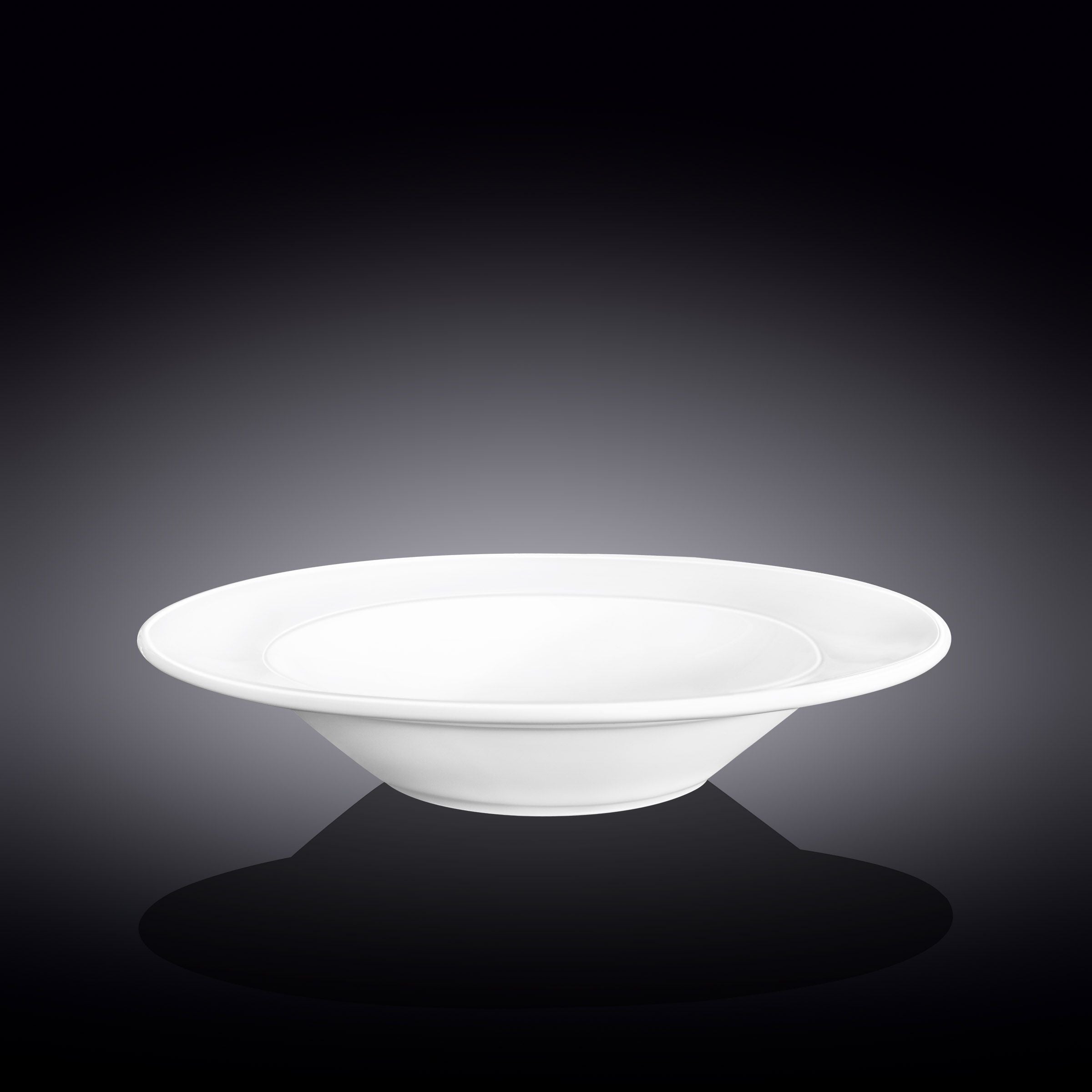 طبق عميق من Wilmax Stella Pro - أبيض أنيق وفاخر