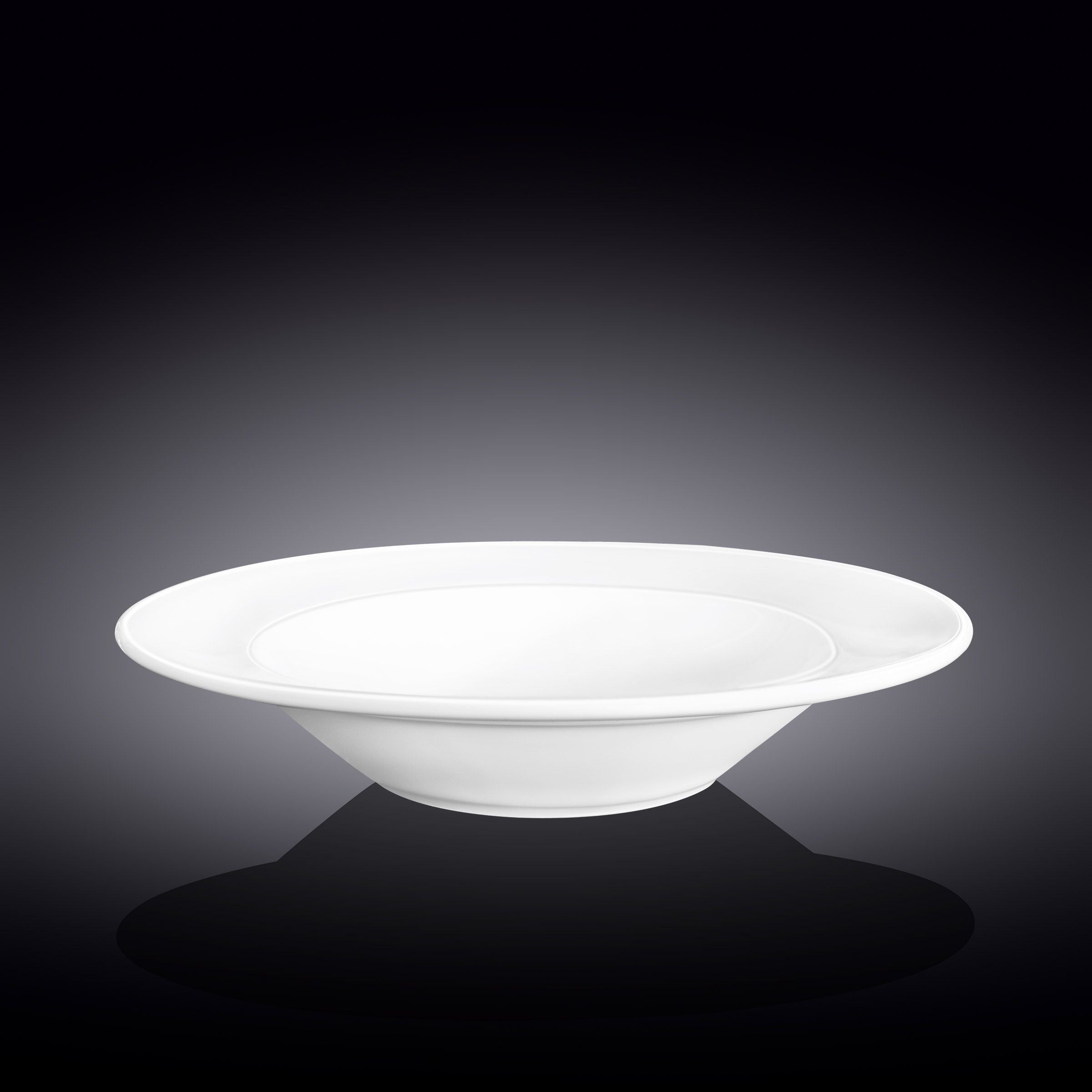 طبق عميق من Wilmax Stella Pro - أبيض أنيق وفاخر