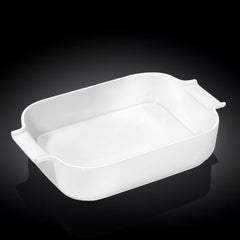 Wilmax 34×21.5cm Oven Dish - Large White Porcelain