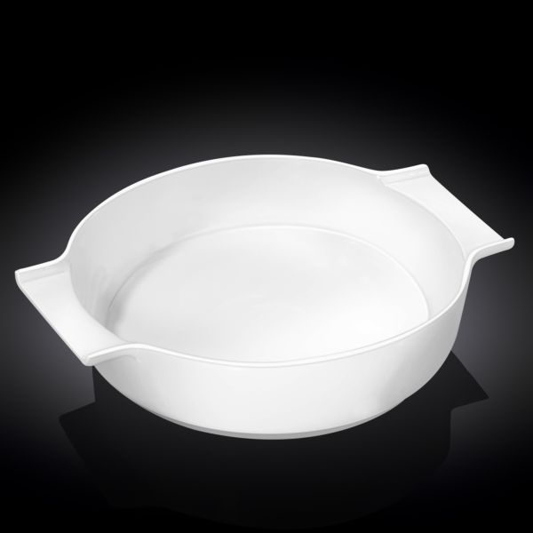 Wilmax 26cm Oven Bowl - Large White Porcelain Bakeware