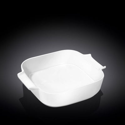 Wilmax 16.5cm Square Oven Dish - White Porcelain