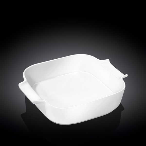 Wilmax 20cm Square Oven Dish - White Porcelain