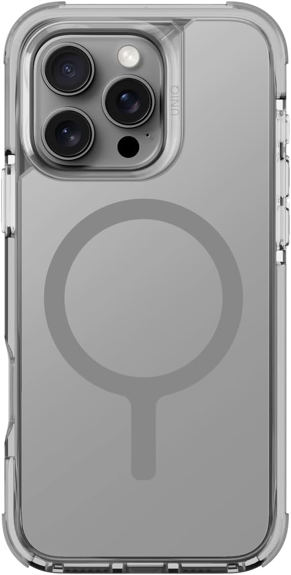 UNIQ Hybrid iPhone 16 Pro (2024) 6.9 MagClick Charging Combat - Stone Grey