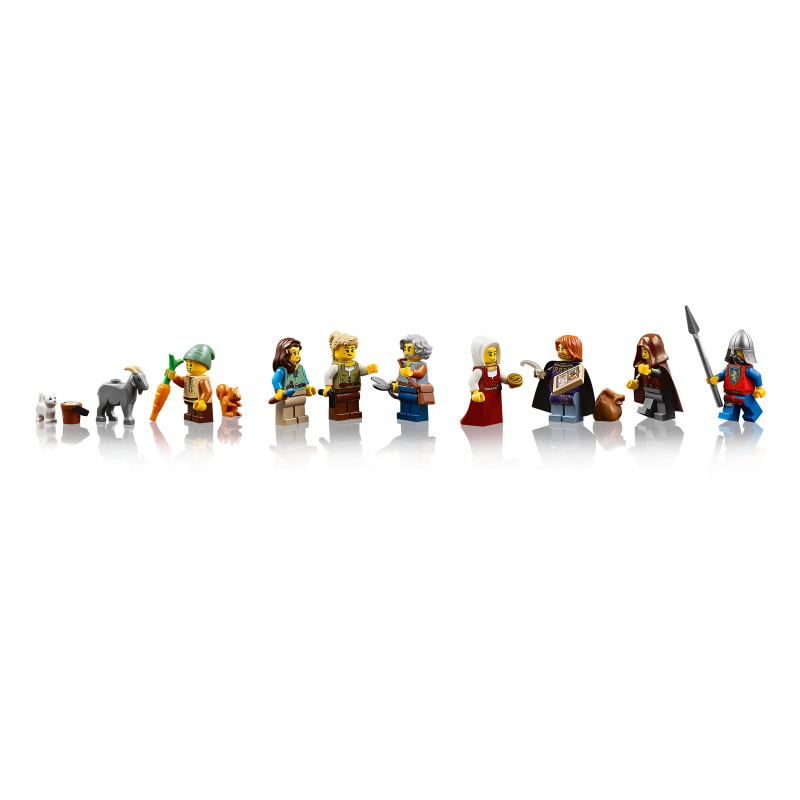 LEGO Icons Medieval Town Square – 3304 Pieces | Set 10332 (Rare Edition)