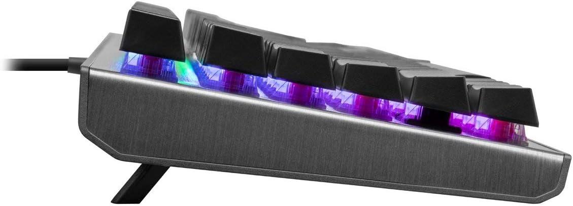 لوحة مفاتيح ميكانيكية للألعاب Cooler Master CK550 V2 بمفتاح بني مع إضاءة خلفية RGB