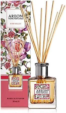 أعواد أريون معطر منزلي برائحة الورد 50 مل