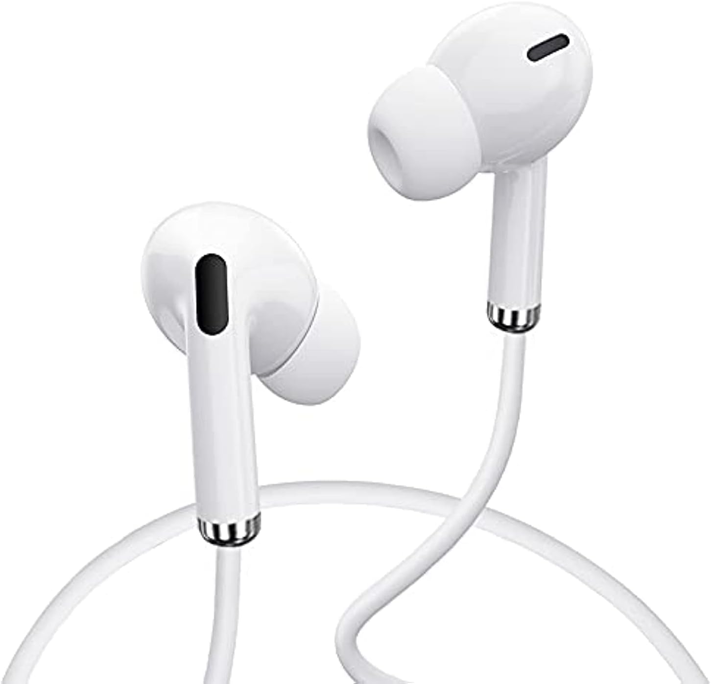 YESIDO 3.5mm Earphones YH-33 (White) | Clear Sound