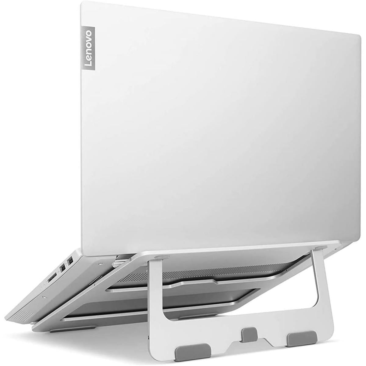Lenovo Portable Metal Laptop Stand - Ergonomic 18° Tilt for Laptops up to 15"