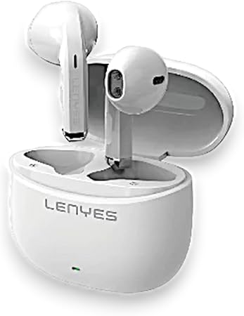 LENYES Air 99 – Wireless Bluetooth 5.3 Smart Touch Hi-Fi Earbuds
