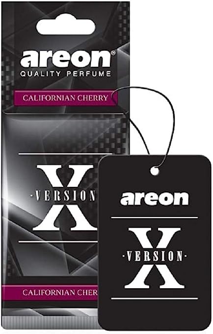 معطر هواء معلق للسيارة من AREON X AXV08 برائحة الكرز الكاليفورني